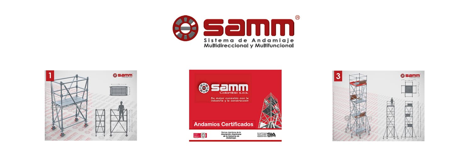 Sistema multidireccional SAMM en montaje de proyecto industrial en Cali